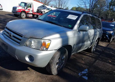 2007 Toyota Highlander V6 z USA, uszkodzony, nr VIN JTEGP21A970133620
